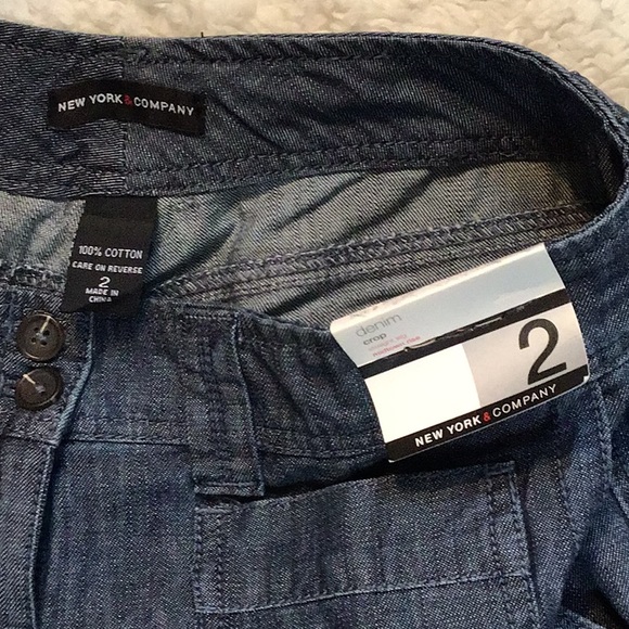 NEW New York & Co. crop trouser pants - Picture 3 of 8
